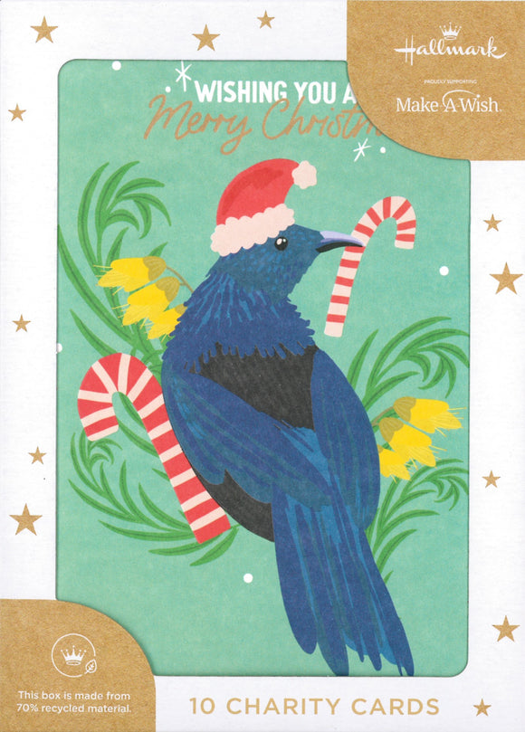 CHRISTMAS BOXED CARDS TUI 10 PACK
