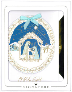 CHRISTMAS BOXED CARDS NATIVITY 8 PACK