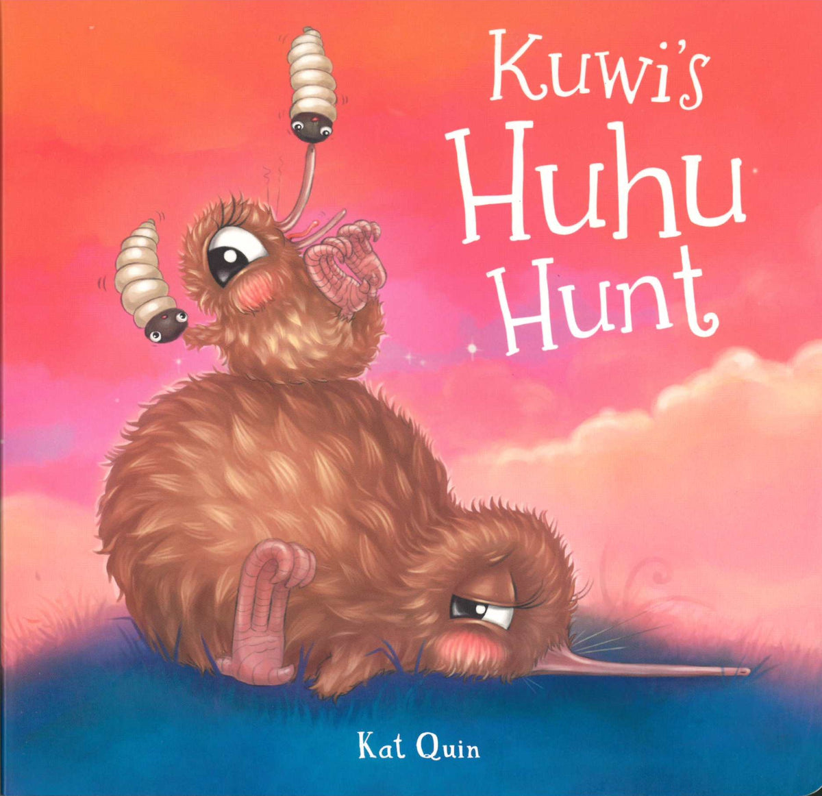 KUWI S HUHU HUNT BOARD BOOK Athena Books NZ kuwi-s-huhu-hunt-board-book-athena-books-nz