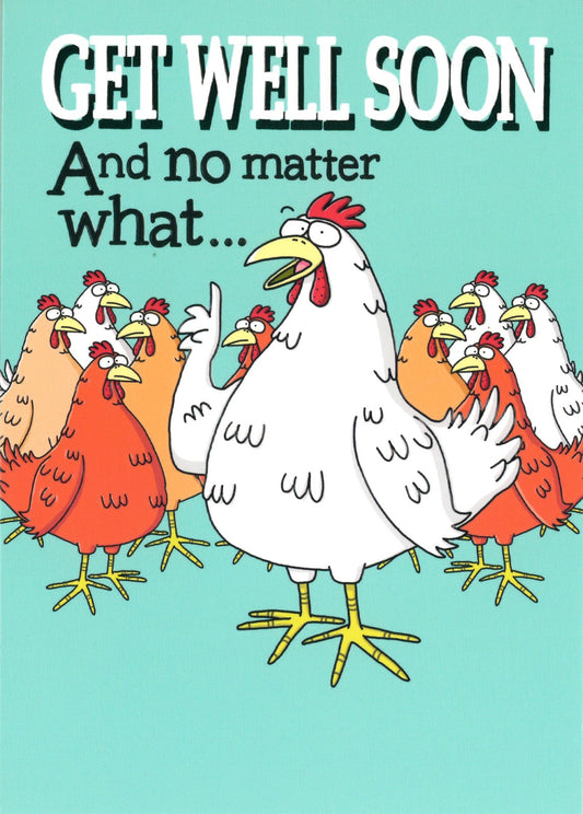 GET WELL CARD CHICKEN SOUP