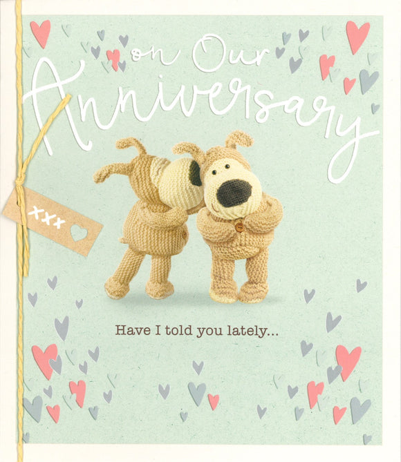 ANNIVERSARY CARD BOOFLE WHISPERING