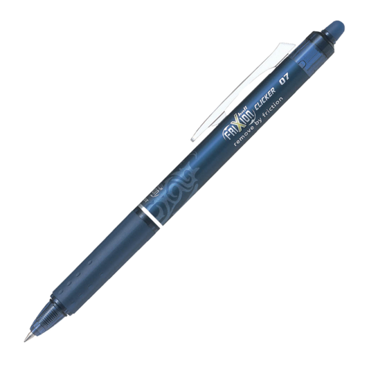 PILOT FRIXION CLICKER 0.7MM ERASABLE PEN BLUE/BLACK