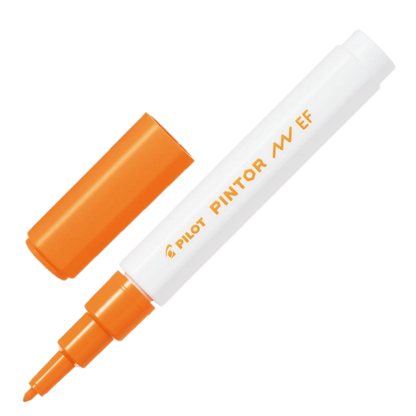 PILOT PINTOR PAINT MARKER EXTRA FINE ORANGE