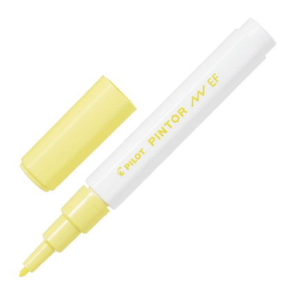 PILOT PINTOR PAINT MARKER EXTRA FINE PASTEL YELLOW