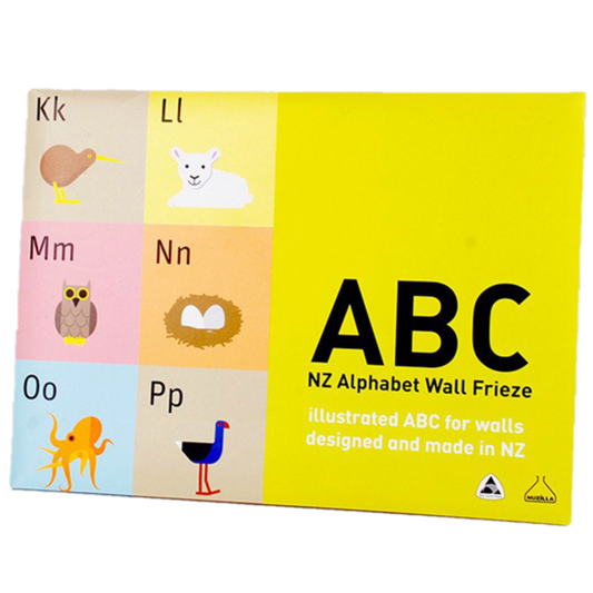 ABC NEW ZEALAND ALPHABET WALL FRIEZE