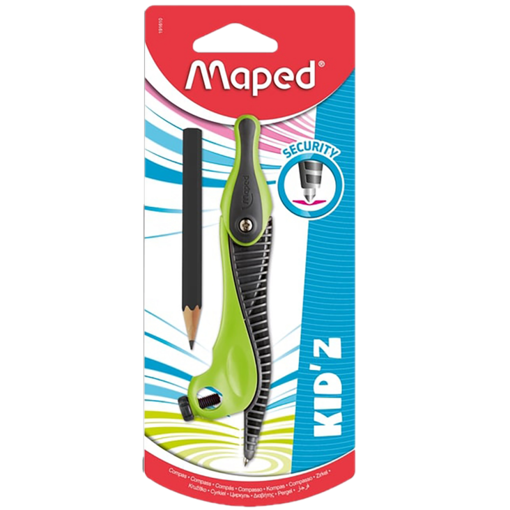 MAPED KIDZ COMPASS WITH UNIVERSAL HOLDER