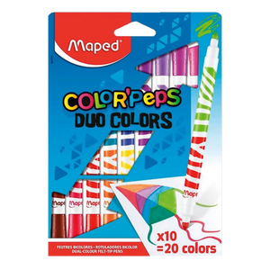 COLOR'PEPS DUO COLOR MARKERS