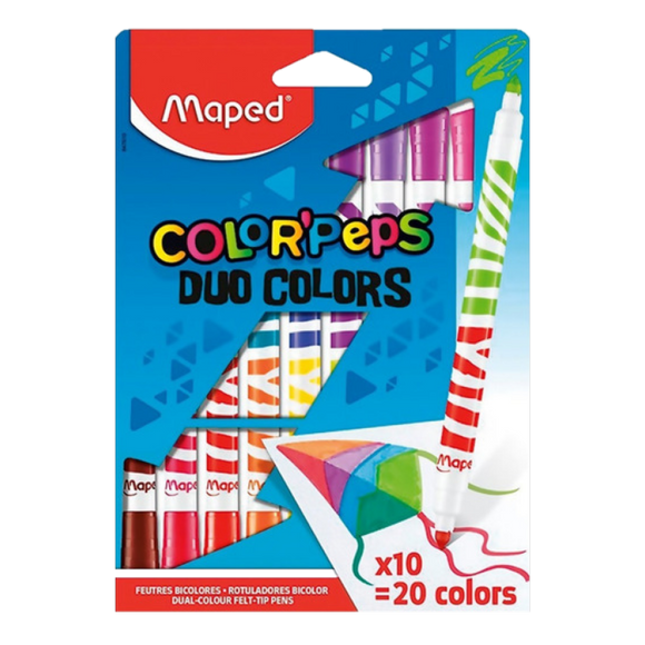 COLOR'PEPS DUO COLOR MARKERS