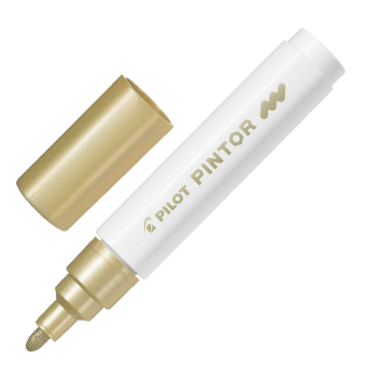 PILOT PINTOR PAINT MARKER MEDIUM GOLD