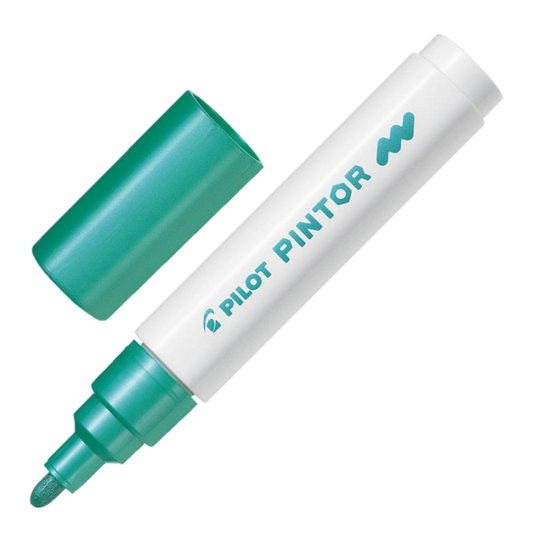 PILOT PINTOR PAINT MARKER MEDIUM METALLIC GREEN