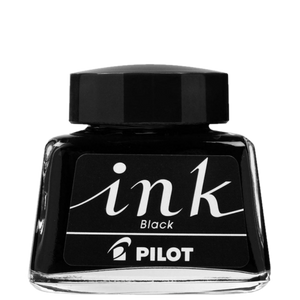 PILOT BLACK INK FOR FOUNTAIN PENS 30ML BOTTLE