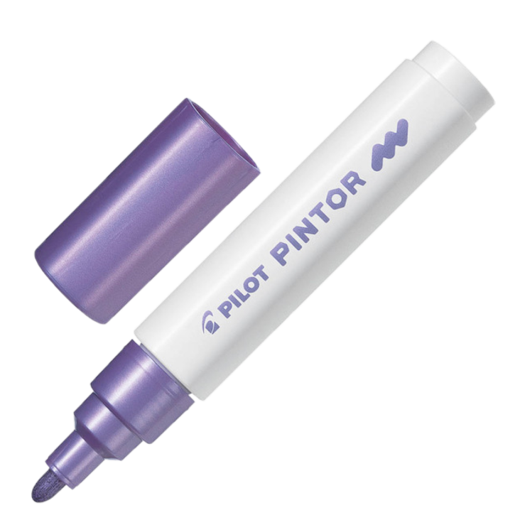 PILOT PINTOR PAINT MARKER MEDIUM METALLIC VIOLET