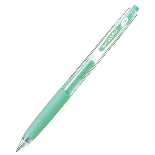 PILOT POP'LOL 0.7MM GEL ROLLERBALL PEN PASTEL GREEN