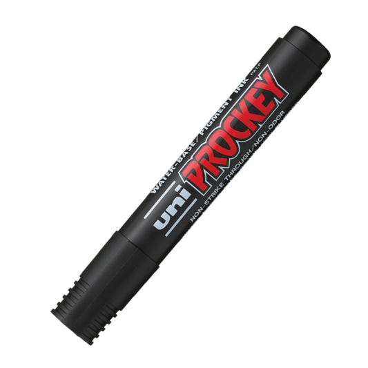 PROCKEY CHISEL TIP 5.7MM PERMANENT MARKER BLACK
