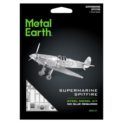 MODEL METAL EARTH SUPERMARINE SPITFIRE