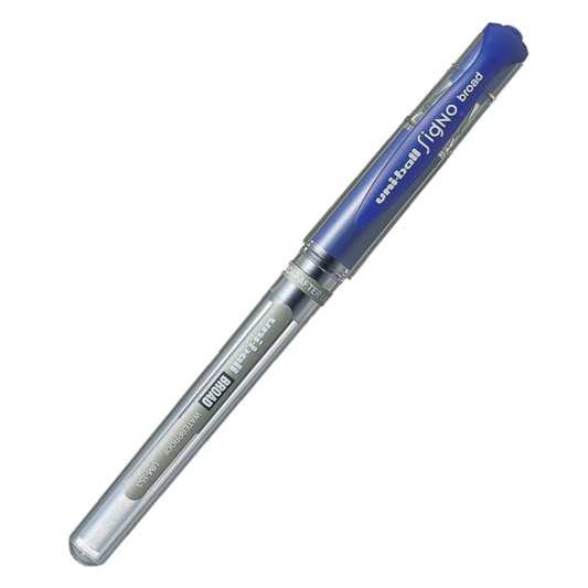 UNI SIGNO BROAD 1.0MM ROLLERBALL PEN BLUE