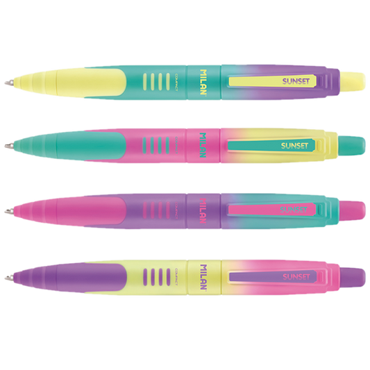 MILAN SUNSET BALLPOINT PEN BLUE