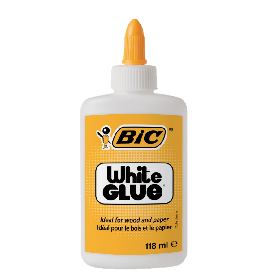 BIC WHITE GLUE 118ML